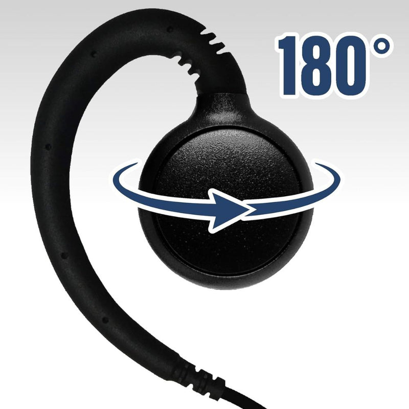 Swivel Earpiece with Microphone, Motorola R7