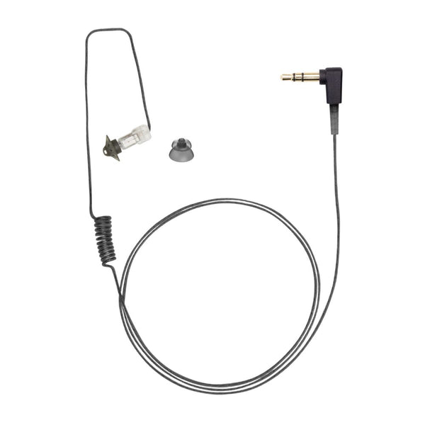 Impact HID-IN, Covert Listen Only Earpiece, Black Cable