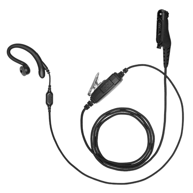 Motorola R7 C-Hook Earpiece, 1-Wire Microphone