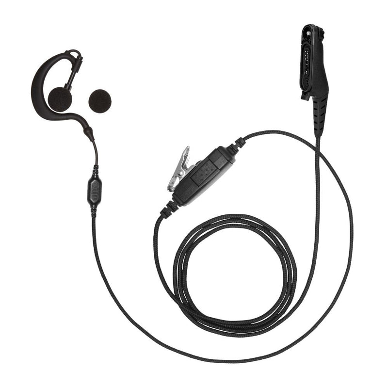 Motorola R7 Earhook Earpiece, 1-Wire Microphone PTT