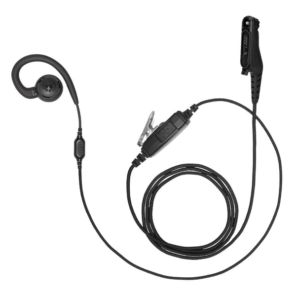 Motorola R7 Low-Profile Swivel Earpiece, 1-Wire Microphone