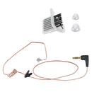 WHISPER, Covert Police Listen Only Earpiece, 3.5mm (EP1079SC), Tubeless