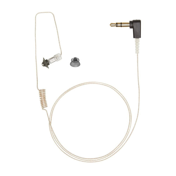 Impact HID-IN Covert Police Listen-Only Earpiece, Clear Cable