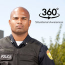 WHISPER, Covert Police Listen Only Earpiece, 3.5mm (EP1079SC), Tubeless