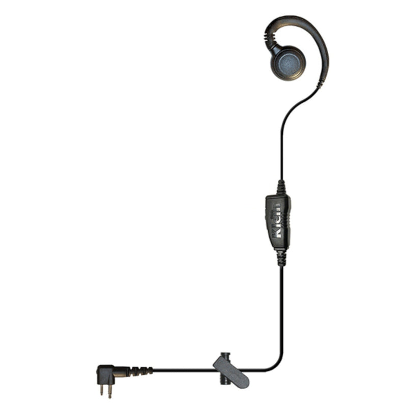 Klein CURL-M1 Swivel Earpiece, Motorola 2-Pin