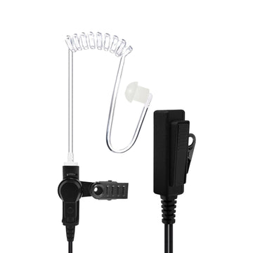 Impact HYT3 P1W AT1 Lapel Mic Acoustic Tube Earpiece