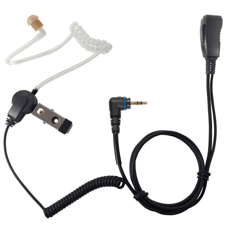 Pryme LMC-1AT-H9 Acoustic Tube Earpiece Mic, Hytera PD362i BD302i PNC730