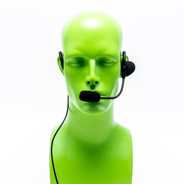 Impact PBH Behind Head Single Speaker Headset Boom Microphone