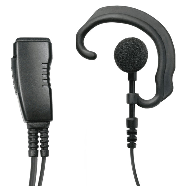 Pryme SPM-300EB-T8 1-Wire Earhook Earpiece, Tait TP Series