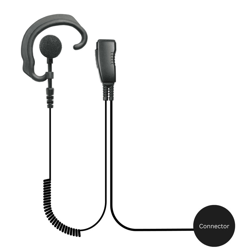 Pryme SPM-383EB 1-Wire Earhook Earpiece, Motorola XPR and APX