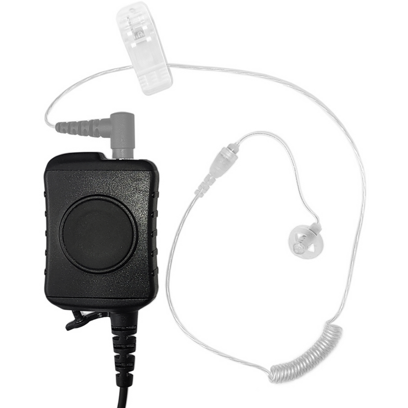 OTTO V1-11569 Surveillance PTT Mic with 3.5mm Port, Motorola APX Series