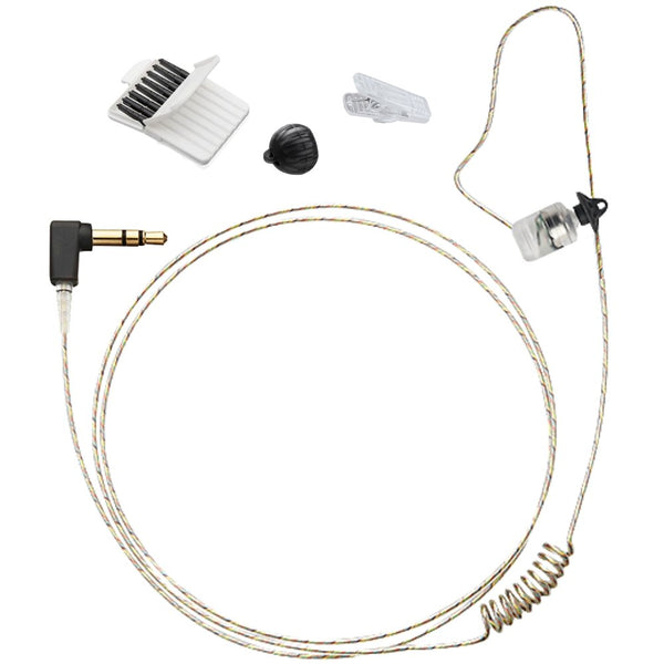 N-ear 360 Flexo Dynamic Earpiece, 2.5mm Connector, 22 Inch Cable, Tubeless, (RO-360FD-22-2.5)
