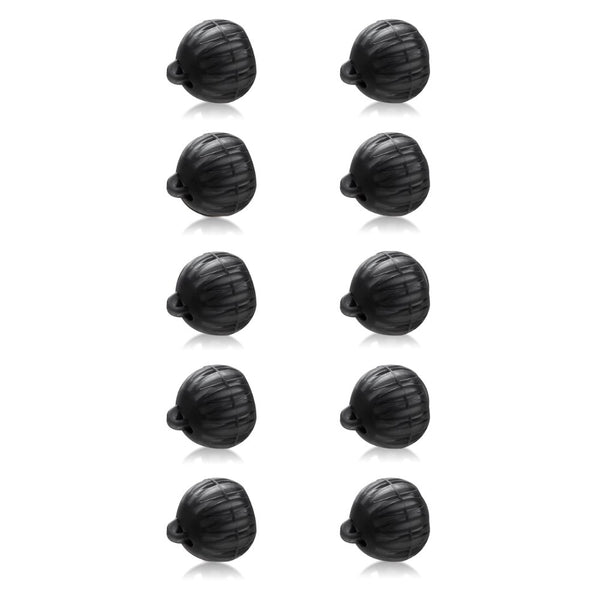 N-Ear Replacement Round Eartips for 360 Flexo and Dynamic Earpieces (10-Pack)