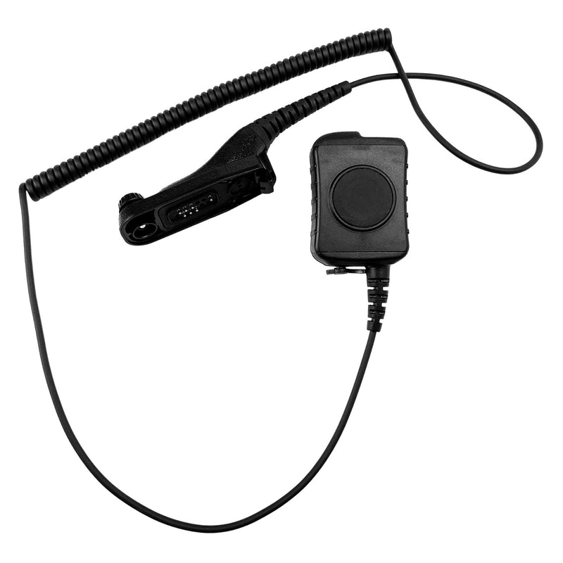 OTTO V1-11569 Surveillance PTT Mic with 3.5mm Port, Motorola APX Series